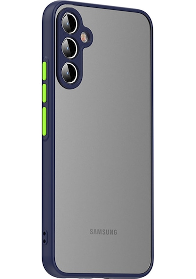 Adige Samsung Galaxy Uyumlu A54 Kılıf Hux Arkası Buğulu Sert Mika