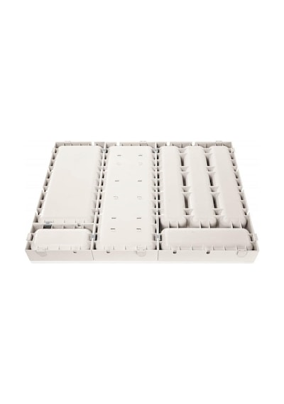 Tescoma Flexispace 899410 Mutfak Gereçleri İçin Çekmece Düzenleyici, Plastik, Beyaz, 37 X 22,2 X 4,5 Sku: Smg8690010560735 Açık Mavi
