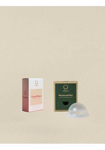 Allmatters Menstrual Disk Ve Regl Kabı Temizleme Mendili