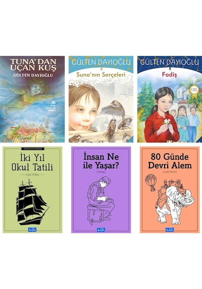 Yayınevi,fadiş,tunadan Uçan Kuş,sunanın Serçeleri,orataokul Okuma Seti