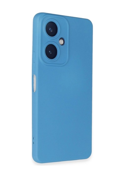 Vivo Y27 Kılıf Nano İçi Kadife Silikon - Mavi -
