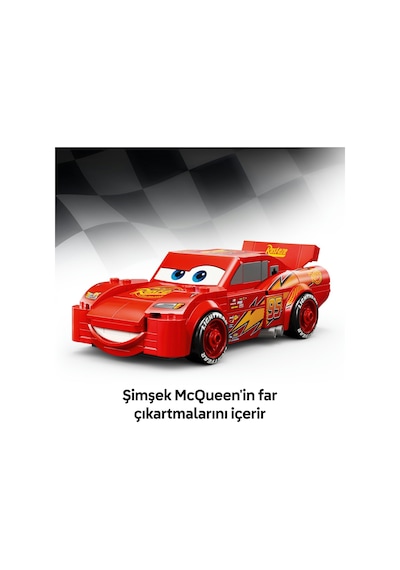 Speed Champions Şimşek Mcqueen 77255 9 Yaş Ve Üzeri Çocuklar İçin Yaratıcı Oyuncak Yapım Seti 270 Parça