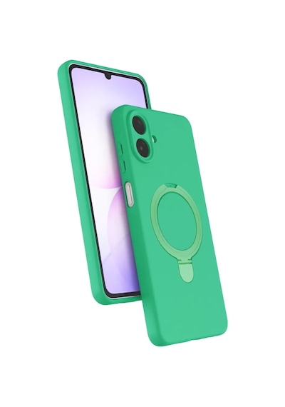 Newface Samsung Galaxy A07 4g Regal Magsafe Standlı Kapak - Yeşil