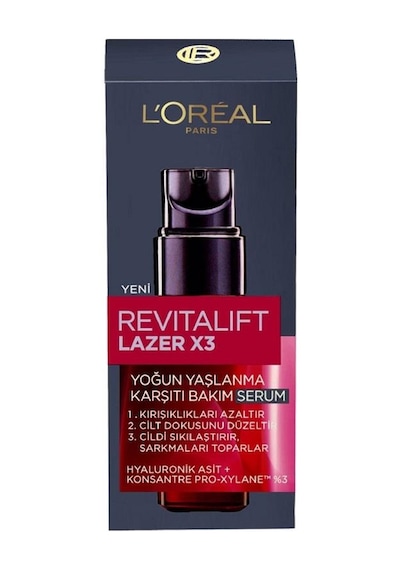 Loreal Paris Revitalift Lazer X3 Yoğun Yaşlanma Karşıtı Serum 30ml