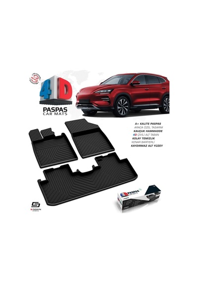 Byd Seal U Dm-i 2024-günümüz 4d Havuzlu Paspas A+ Kalite