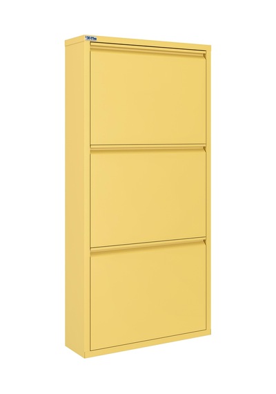 Ceha 3'lü Metal Ayakkabılık - Açık Sarı/butter K.AYK-3/M1812