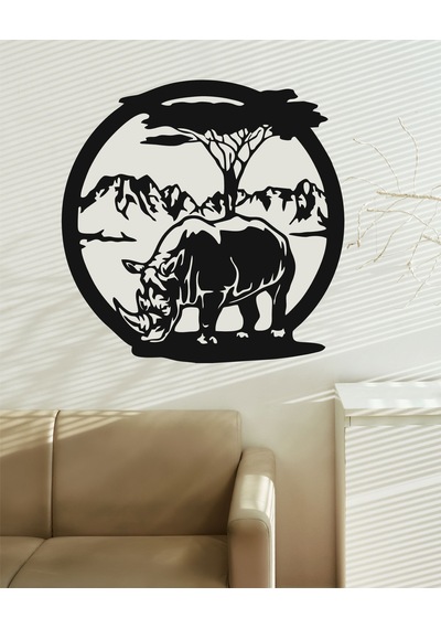 Afrika Rüyası Dekoratif Ahşap Tablo-2