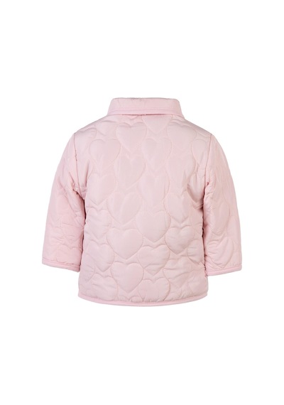 Civil Baby Kalp Desen Yakalı 6-18 Ay Mont - Pembe Pudra Pembesi