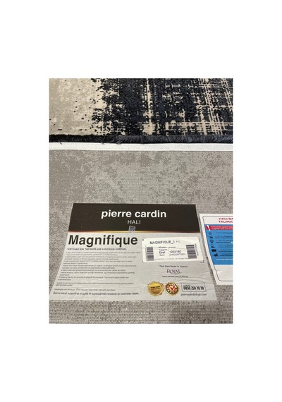 Magnifique Bq03j Gri-mavi Halı Çok Renkli