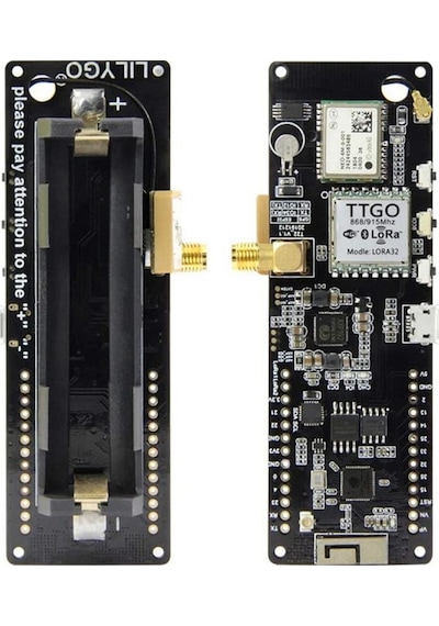 Ttgo T-beam V1.1 Esp32 Lora Wifi Bluetooth 433mhz Neo-6m Geliştirme Kartı