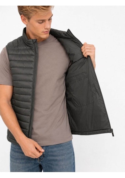 Loft Regular Fit Haki Erkek Yelek Lf2033222