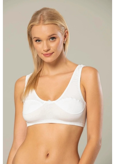 Erdem Kadın Penye Body Sütyen 2475 - 2 Adet 001