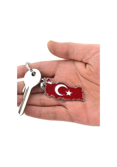 Türkiye Harita Metal Anahtarlık