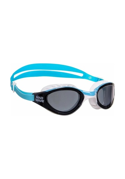 Mad Wave Yüzme Gözlüğü Hydro Flex, One Size, Azure Mavi