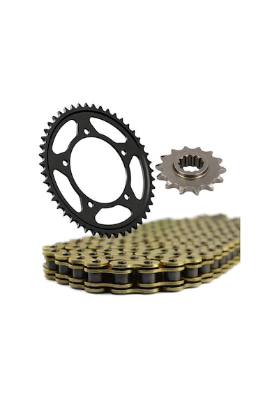 Yamaha R25-mt25 Zincir Dişli Seti Oringli 520 Sfr Gold Zincir 1