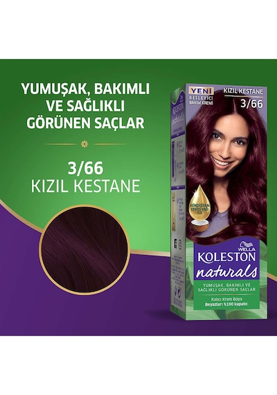Koleston Naturals Kızıl Kestane 3/66