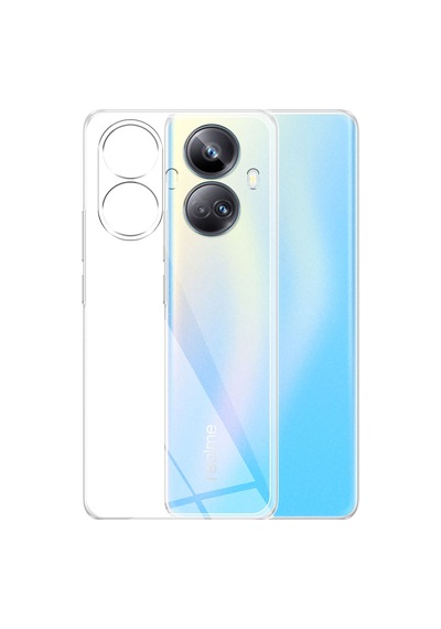 Realme 10 Pro Plus Slim Serisi Soft Silikon Kılıf - Şeffaf Al3324