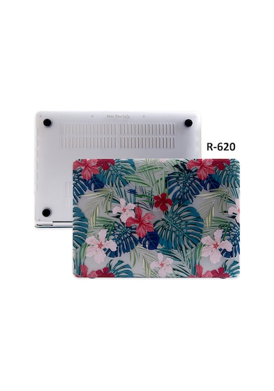 Apple Uyumlu MacBook Pro Kılıf HardCase TouchBar A1707 A1990 Flower01NL