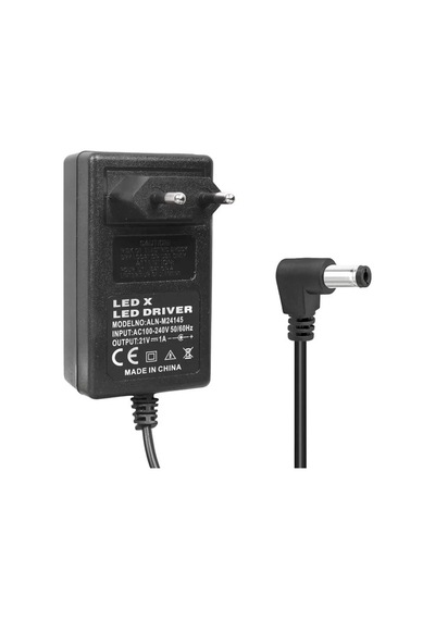 Pm-19255 21 Volt - 1 Amper - 21 Watt 5.5 2.5 Mm L Uçlu Şarjlı Matkap Adaptörü