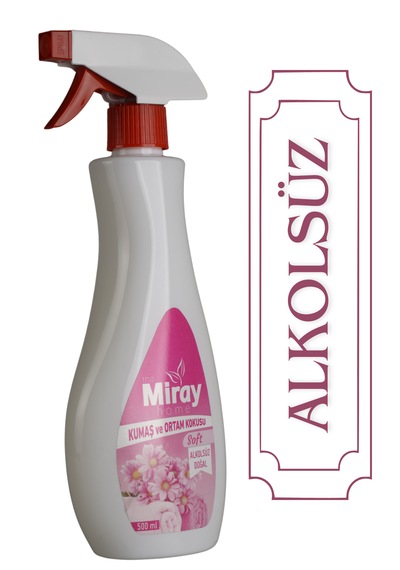 Miray Home Soft  Alkolsüz Kumaş ve Ortam Kokusu Sprey 500 ML