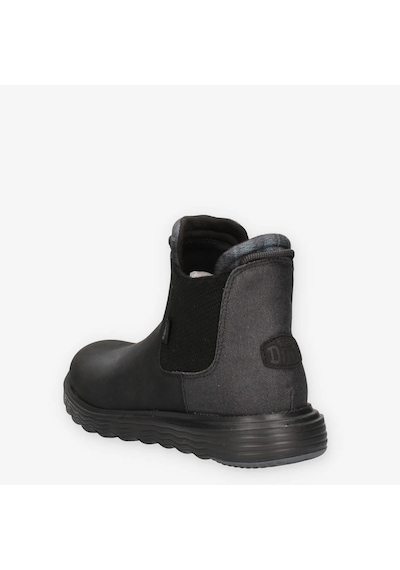 Black Black Bot Erkek Hd.42065-060 Hey Dude Branson Classic Black/black Siyah