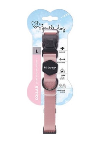 Köpek Boyun Tasması Pembe Large 38-66 Cm Çok Renkli