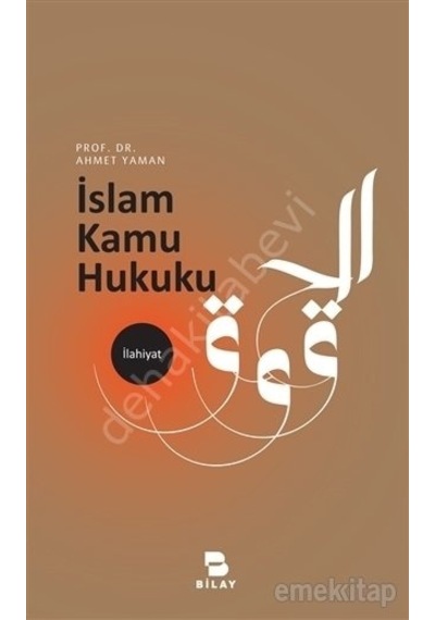 Islam Kamu Hukuku Ahmet Yaman