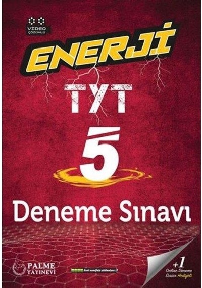TYT 5 Deneme Sınavı Video Çözümlü Enerji -  Palme Eğitim