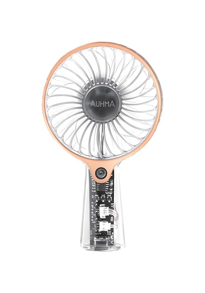 Auhma Aufn04 Taşınabilir Mini El Fanı Turuncu Şarjlı, Sessiz, 500mah Type-c Kablosuz Mini Fan