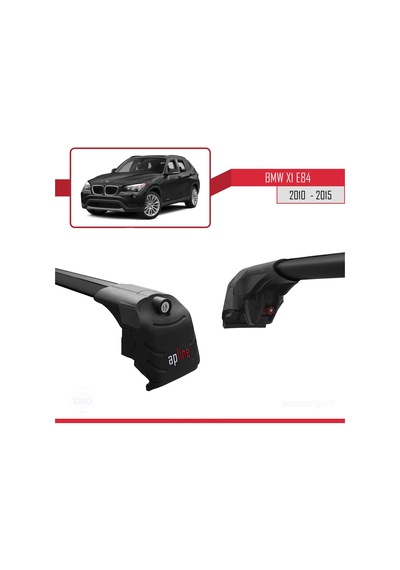 Bmw X1 E84 2010-2015 Arası İle Uyumlu Ace-2 Ara Atkı Tavan Barı Siyah