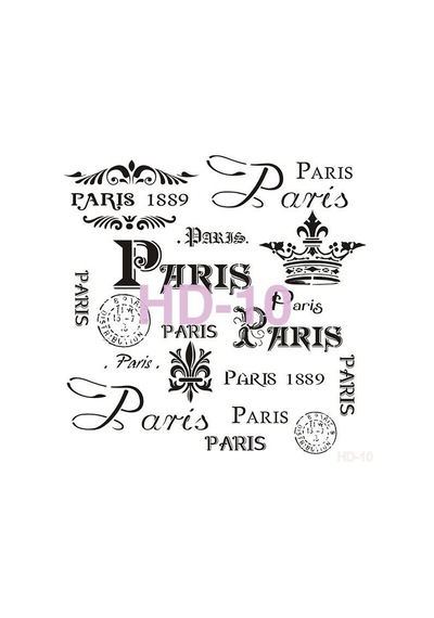 Hd10 Cadence Home Dekor Stencil 45X45