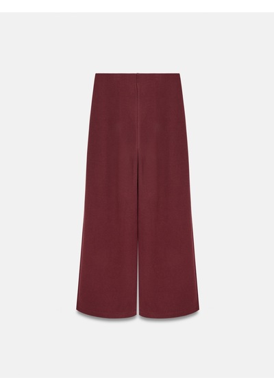 Dilvin 71941 Beli Lastikli Geniş Paça Eşofman-bordo Bordo