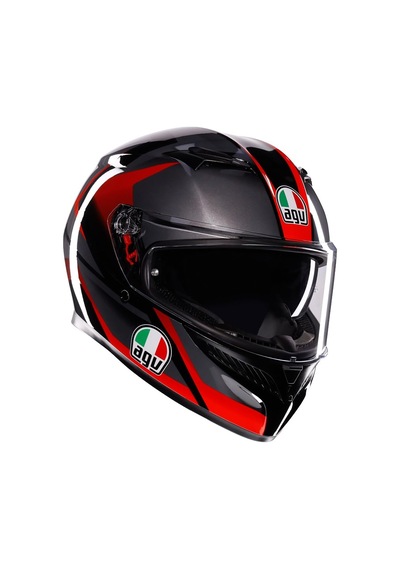 K3 Motosiklet Kaskı Kapalı Kask Mono White L Beyaz