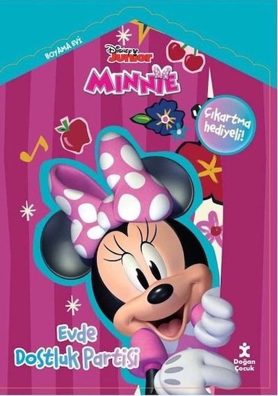 Disney Junnior Minnie - Evde Dostluk Partisi - Boyama Evi- Doğan Çocuk