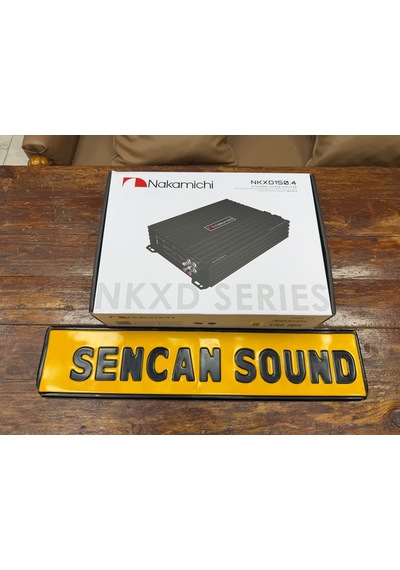 Nakamichi Nkxd 150.4 4 Kanal Güç Amplifikatörü 4x150rms - Sencan Sound