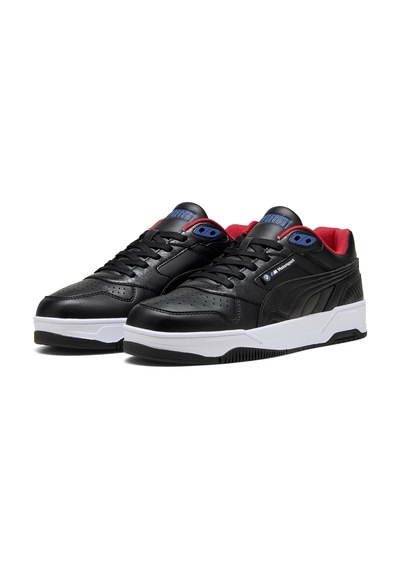 Puma Bmw Mms Rbd Drive Low 309194-01 Erkek Spor Sneaker Ayakkabı SİYAH-BEYAZ