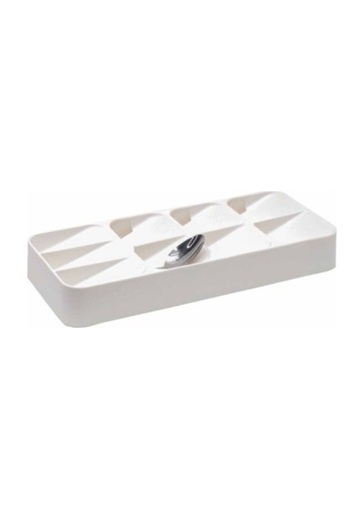 Deco Bella 50804 9 Bölmeli Çekmece Içi Kaşıklık Beyaz Plastik Beyaz Diğer