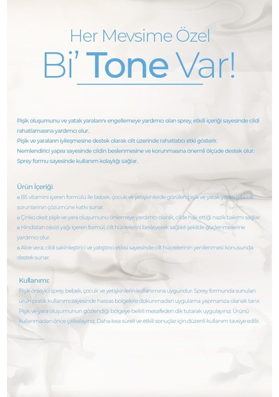 Dermatone Diaper Rash Spray Pişik Önleyici Sprey B5 Vitamini Ve Hindistan Cevizi Yağ Içeren