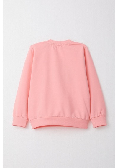 Breeze Kız Bebek Eşofman Takım Prenses Yazı Nakışlı 9 Ay-3 Yaş, Pembe Pembe