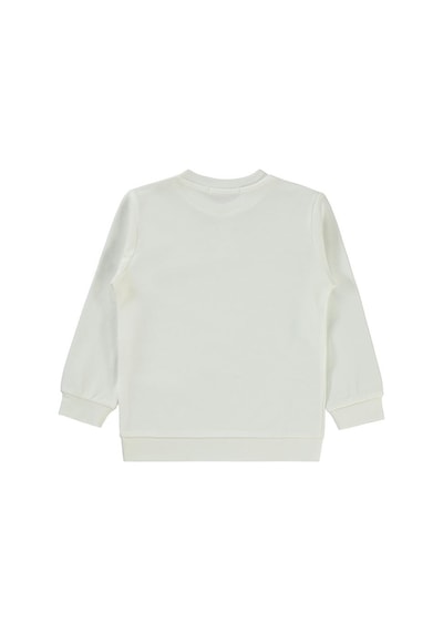 Civil Girls Kız Çocuk Düz 2-5 Yaş Sweatshirt - Ekru