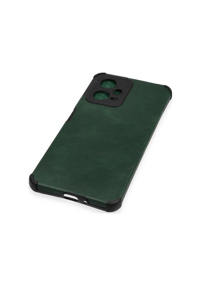 Newface Xiaomi Redmi Note 12 5g Kılıf Loop Deri Silikon - Yeşil Yeşil
