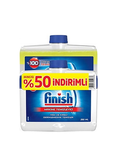 Bulaşık Makinesi Temizleyici Sıvı 250 Ml Normal Ve Limonlu