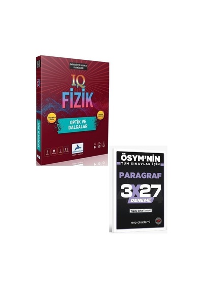 2027 Paraf 2027 Yks Fizik Iq Optik Ve Dalgalar Soru Kütüphanesi+ Evp Akademi Paragraf