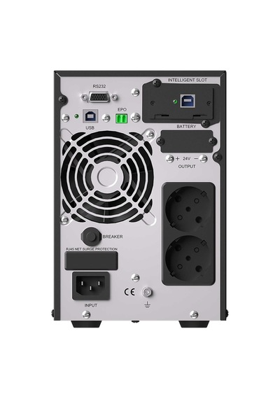 1101 1 Kva/1000 Va Onlıne Ups 397x220x145, Siyah