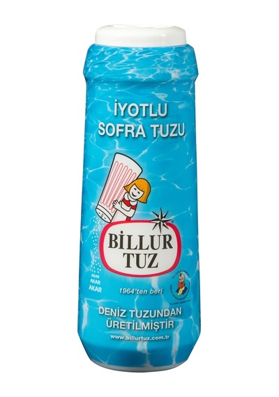 Billur Tuz Tuzluklu Tuz 500g Pratik Kutu Sofra Tuzu 8'li Avantaj Paketi - 8 Adet Tarı
