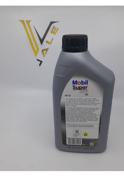 Yağ Motor Yağı Super 2000 5W30 1 Litre Mobil Bütün Araçlar -H036