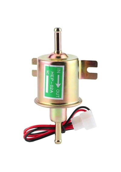 ÜNİVERSAL YAKIT POMPASI 12 VOLT 1 MPA 2.5 - 4 PSİ HEP-02 HEP-02A
