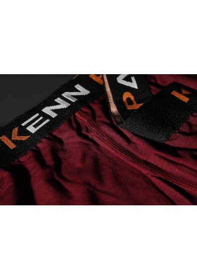 Kenn Paul Erkek Bordo Modal Boxer Rahat Kumaş Premium Boxer Bordo