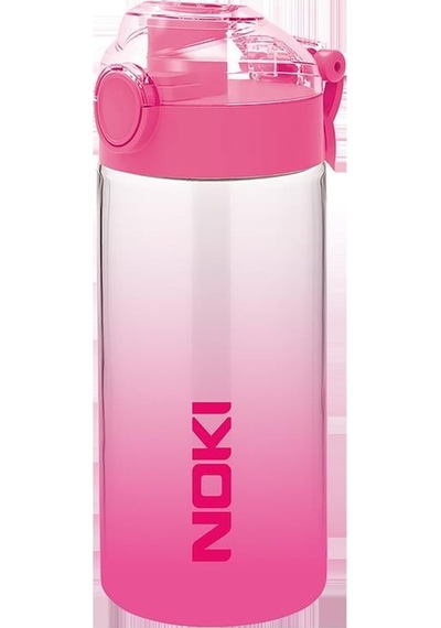 Noki Su Matarası Tritan Auto Kapak 550 Ml 12'li Stand Çok Renkli