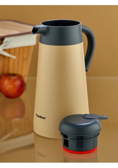 Cooker Colorstay Dailyserve 2 Litre Paslanmaz Çelik Termos Ckr2113 Bej
